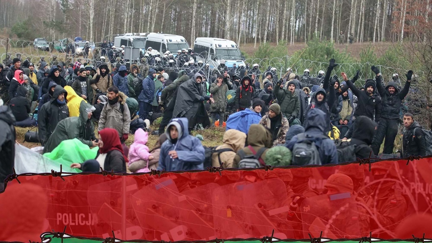 Khủng hoảng di cư tại biên giới Ba Lan-Belarus: Người tị nạn trở thành con bài chính trị